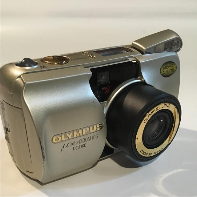 OLYMPUS - イサムイズム様【インスタ最適】OLYMPUS μ ZOOM 105 deluxeの通販 by filmQ-17｜オリンパス