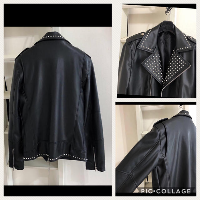 ZARA(ザラ)のZARA MAN ライダースジャケット40 新品 メンズのジャケット/アウター(ライダースジャケット)の商品写真