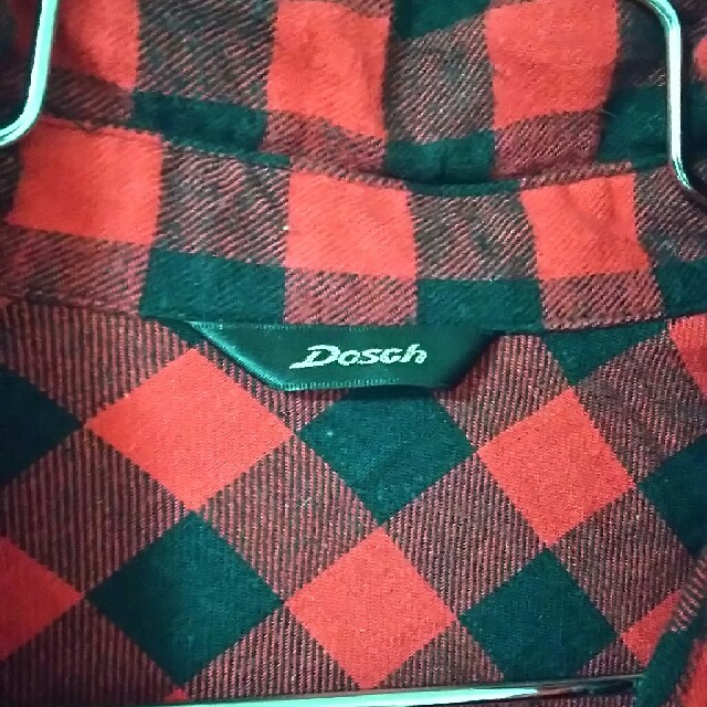 Dosch(ドスチ)のDosch  チェックシャツ  ロングシャツ レディースのトップス(シャツ/ブラウス(長袖/七分))の商品写真