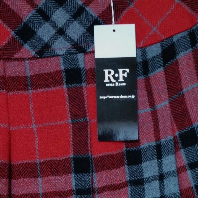 R・F(アールエフ)のRF チェック スカート レディースのスカート(ひざ丈スカート)の商品写真