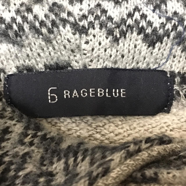 RAGEBLUE(レイジブルー)の★これからの季節に‼︎ノルディック柄パーカー★ メンズのトップス(パーカー)の商品写真