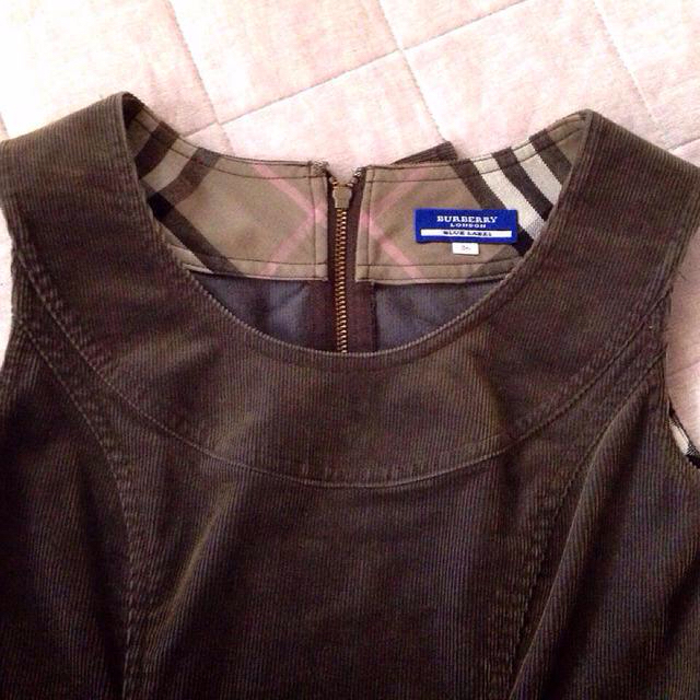 お取扱店 Burberryバーバリーブルーレーベル ミニワンピース