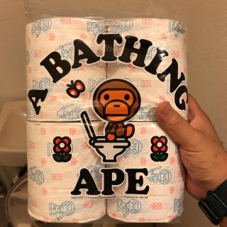 アベイシングエイプ(A BATHING APE)のAPE トイレットペーパー(日用品/生活雑貨)