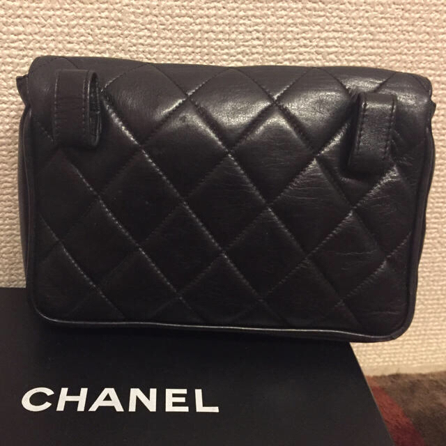 販売の値下げ CHANEL シャネルマトラッセ ウエストポーチ ヴィンテージ ターンロック 