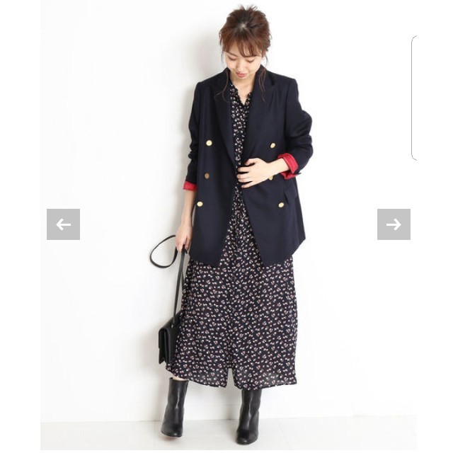 Spick & Span - フラノピークドカラー ジャケット spick and Spick & Span - フラノピークドカラー ジャケット spick and