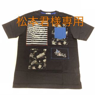 バジエスポーツ(VAGIIE SPORT)の【新品】バジエ(VAGIIE)メンズ ポケット付きプリントTシャツ(Tシャツ/カットソー(半袖/袖なし))