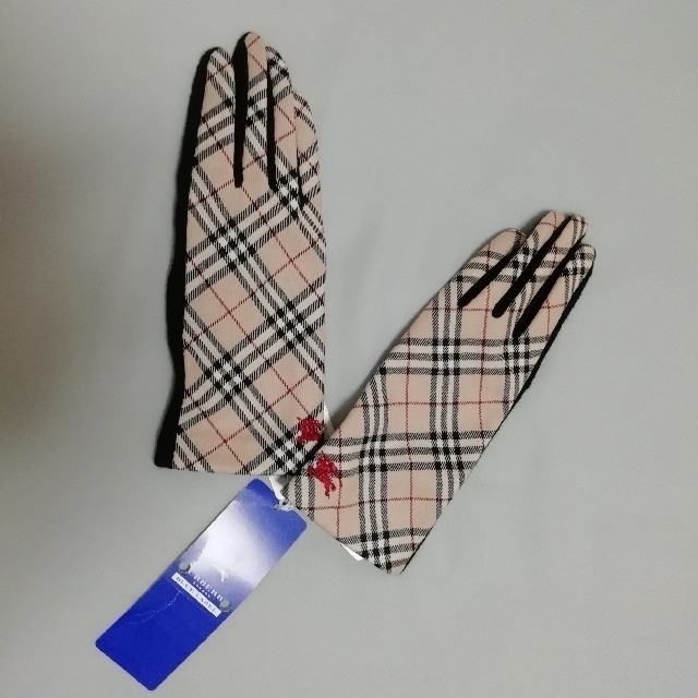 【未使用タグ付】バーバリーブルーレーベルBURBERRY BLUELABEL手袋 手袋