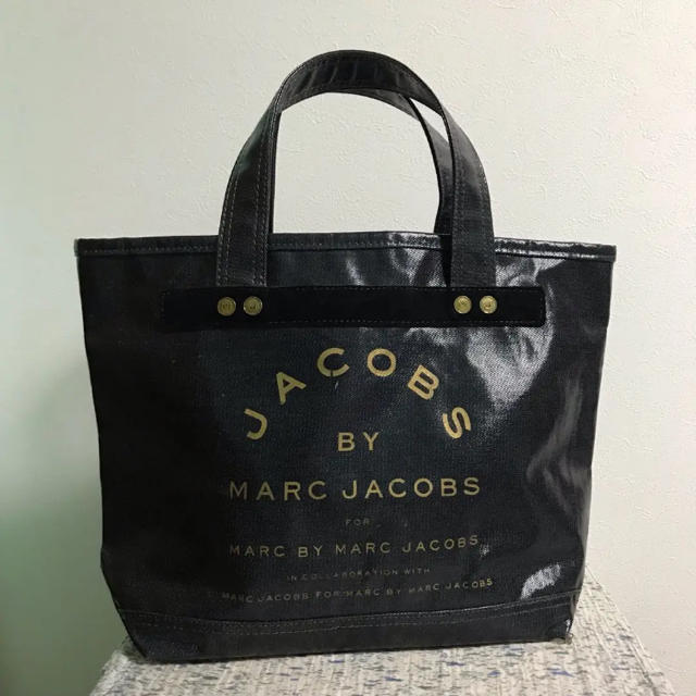 MARC JACOBS(マークジェイコブス)の【値下げ】MARK JACOBS デニム ビッグトート PVC ☆おまけ付き☆ レディースのバッグ(トートバッグ)の商品写真