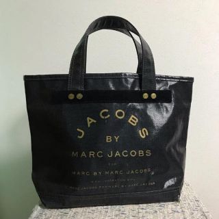 マークジェイコブス(MARC JACOBS)の【値下げ】MARK JACOBS デニム ビッグトート PVC ☆おまけ付き☆(トートバッグ)