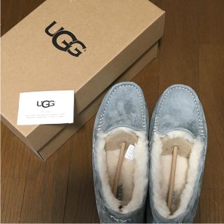 アグ(UGG)の【新品】UGG アンスレー モカシン US8(スリッポン/モカシン)