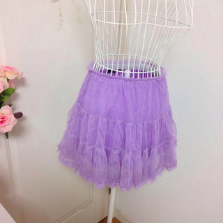 ラブジャンキー(LOVE JUNKIE)のチュールスカート♡SALE(ミニスカート)