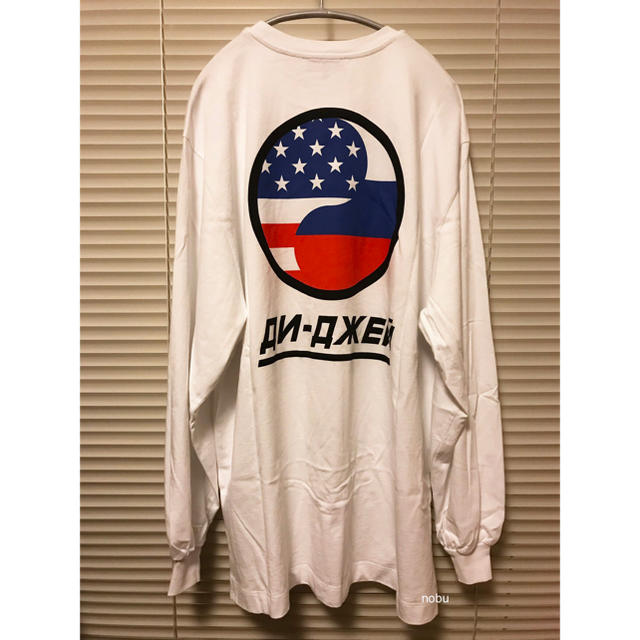 極美品【 Gosha Rubchinskiy 】 DJ ロングスリーブ Tシャツトップス