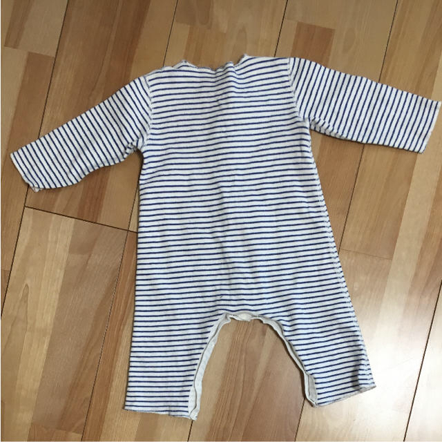 PETIT BATEAU(プチバトー)の冬用 プチバトー ロンパース キッズ/ベビー/マタニティのベビー服(~85cm)(ロンパース)の商品写真