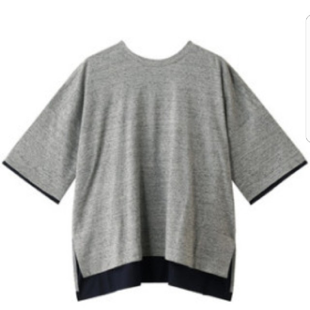 ENFOLD(エンフォルド)の2018 エンフォルド　ボイル天竺boxレイヤードTシャツ レディースのトップス(Tシャツ(半袖/袖なし))の商品写真
