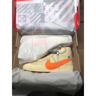 オフホワイト(OFF-WHITE)の【値下げしました】OFFWHITE×Nike the ten blazer(スニーカー)