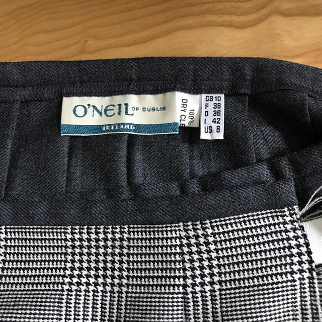ブランド O'NEILL - ONEIL OF DUBLIN チェック×ソリッドキルトスカートの通販 by masa ｜オニールならラクマ ウエスト