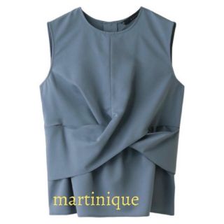 マルティニークルコント(martinique Le Conte)の【martinique】バックボタンブラウス(シャツ/ブラウス(半袖/袖なし))