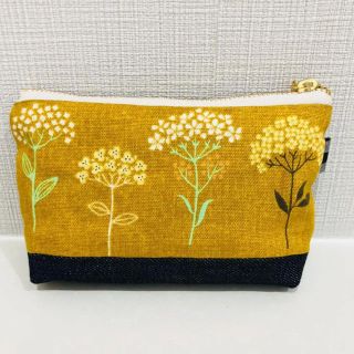 ♡縫い目のない♡お花の秋色 ハンドメイドポーチ(ポーチ)