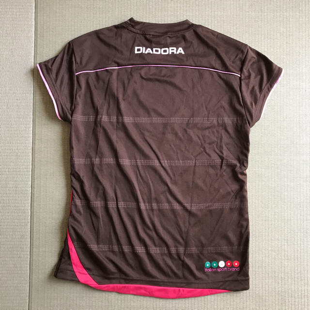 DIADORA(ディアドラ)のDIADORA レディース テニス ウェア 半袖 シャツ スポーツ/アウトドアのテニス(ウェア)の商品写真