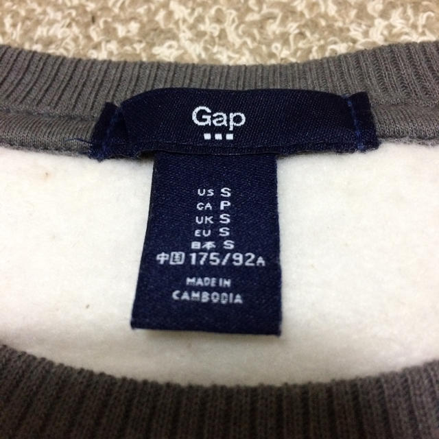 GAP(ギャップ)のGap  裏起毛スウェット トレーナー メンズのトップス(スウェット)の商品写真