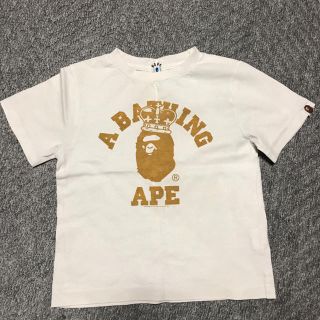 アベイシングエイプ(A BATHING APE)のBAPE KIDS  ベイプキッズ 110 tシャツ(Tシャツ/カットソー)