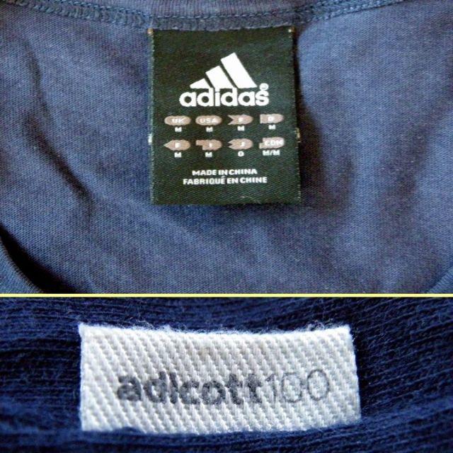 adidas(アディダス)の特別値下げ：アディダス 長袖Tシャツ　紺【中古】 メンズのトップス(Tシャツ/カットソー(七分/長袖))の商品写真