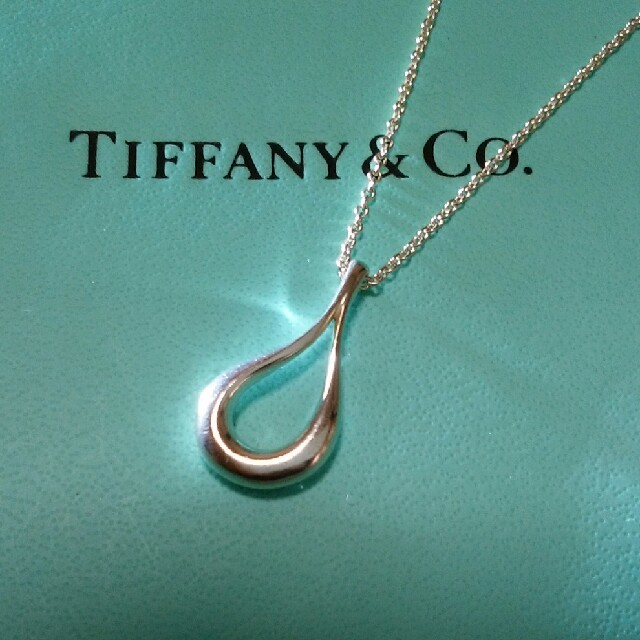 Tiffany & Co. - ティファニー オープンティアドロップ シルバー ネックレス SV925の通販 by 楽ちゃん2504's