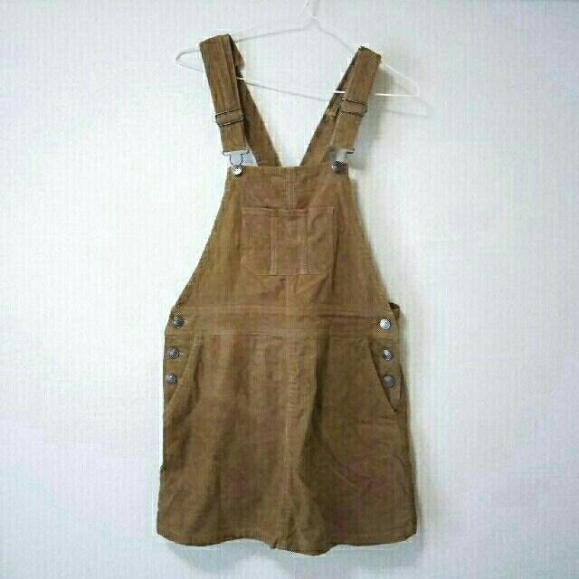 しまむら(シマムラ)のしまむら コーデュロイジャンパースカート レディースのスカート(ひざ丈スカート)の商品写真