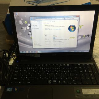 エイサー(Acer)のノートパソコン acer aspire 5750(ノートPC)