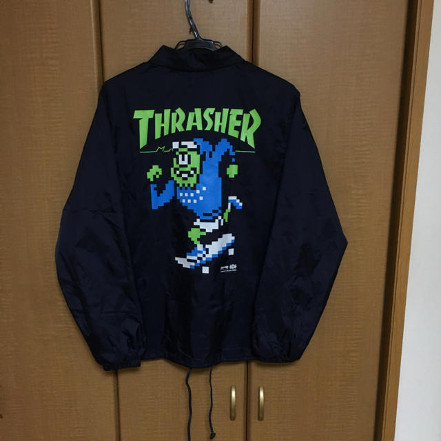 ナイロンジャケットthrasher コーチジャケット