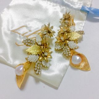 スローブイエナ(SLOBE IENA)のLilyca ハンドメイドイヤリング(イヤリング)