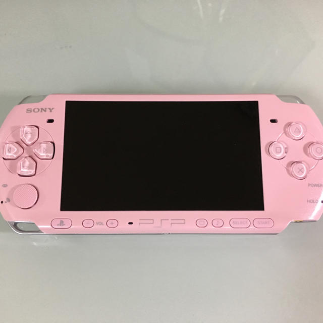 PlayStation Portable(プレイステーションポータブル)の松ぼっくり様 専用PSP-3000 ブロッサムピンク とラディアントレッド エンタメ/ホビーのゲームソフト/ゲーム機本体(携帯用ゲーム機本体)の商品写真