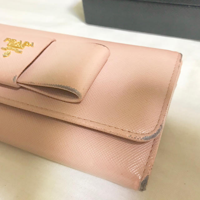 PRADA(プラダ)のPRADA／リボン長財布 レディースのファッション小物(財布)の商品写真