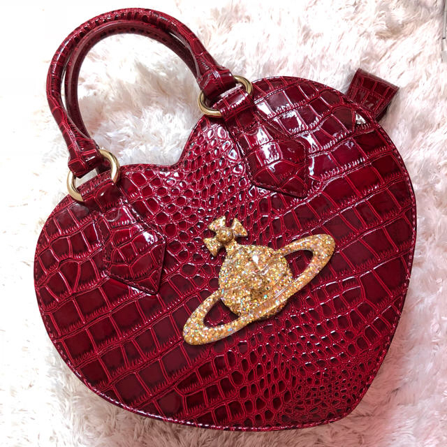 Vivienne Westwood ハートバッグ 保証書付き - ハンドバッグ