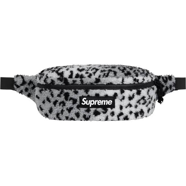 Supreme leopard waist bag