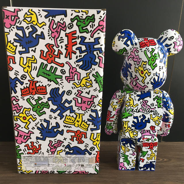 MEDICOM TOY(メディコムトイ)の新品 BE@RBRICK KEITH HARING 1000％ エンタメ/ホビーのフィギュア(その他)の商品写真