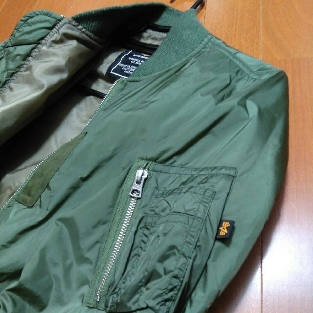 ALPHA INDUSTRIES(アルファインダストリーズ)のアルファMA1 メンズのジャケット/アウター(フライトジャケット)の商品写真