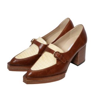 アメリヴィンテージ(Ameri VINTAGE)のAmeri♡SQUARE TOE LOAFER(ローファー/革靴)