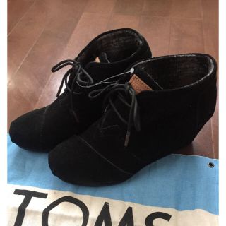 トムズ(TOMS)のTOMS(トムズ) ブーティ6 レディース ウェッジソール スエード(ブーツ)