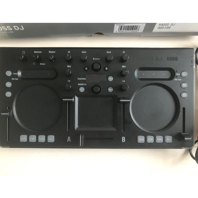 KORG(コルグ)の【kuniさん専用】KORG kaoss DJ【PCDJコントローラー】 楽器のDJ機器(DJコントローラー)の商品写真