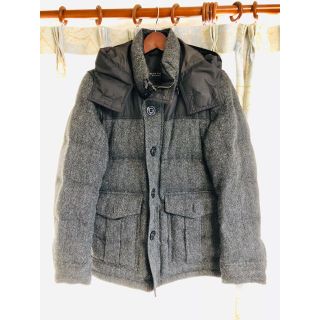 バーバリー(BURBERRY)の美品【M】Burberry ダウン ジャケット バーバリー ブラックレーベル(ダウンジャケット)