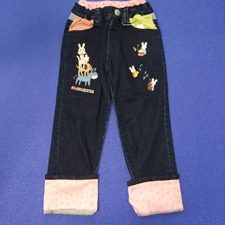 ミキハウス(mikihouse)の新品✴️柔らかデニム👖(パンツ/スパッツ)