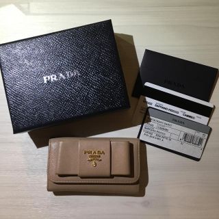 プラダ(PRADA)のさっちん 様 専用 PRADA プラダ キーケース リボン(キーケース)