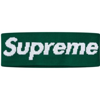 シュプリーム(Supreme)の込ヘアバンド ダークグリーンsupreme(ニット帽/ビーニー)