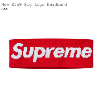 シュプリーム(Supreme)のNew Era Big Logo Headband Red(その他)