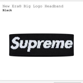 シュプリーム(Supreme)の supreme new era big logo headband(その他)