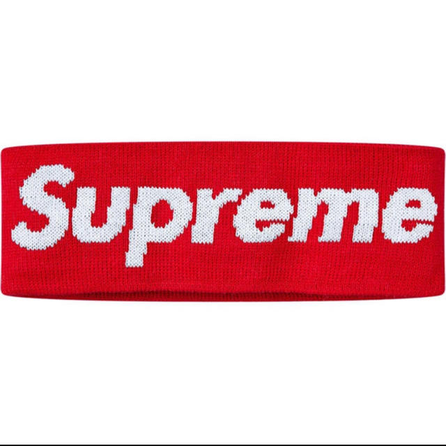 supreme ヘッドバンド 赤