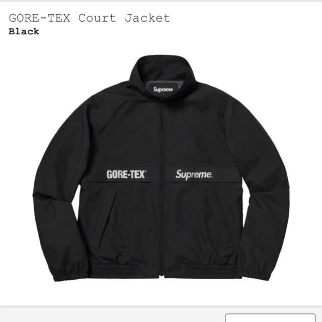 supreme GORE-TEX Court Jacket sサイズ 黒 supreme GORE-TEX Court Jacket sサイズ 黒