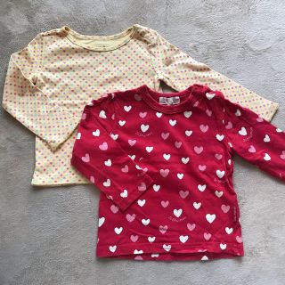 シシュノン(SiShuNon)の女の子向き Ｔシャツ 2枚セット 90(Tシャツ/カットソー)