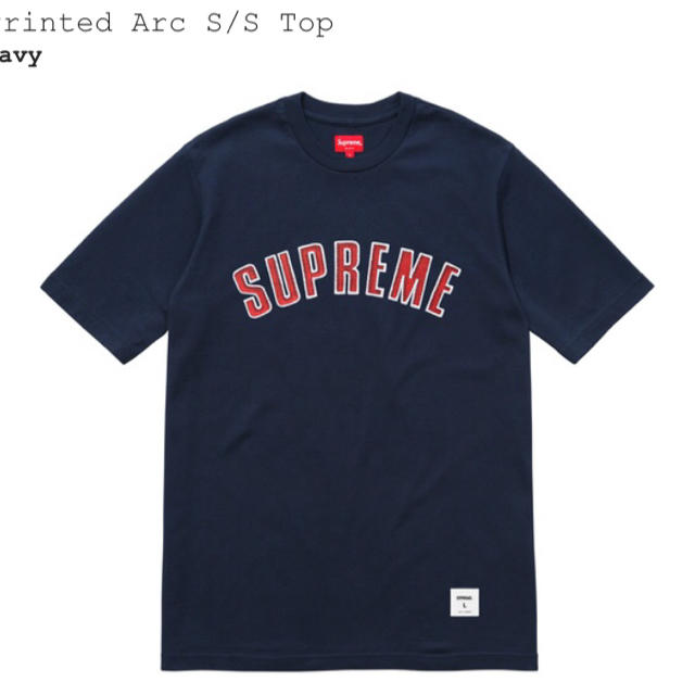 トップスSupreme Arc Appliqu S/S Top アーチ Tシャツ